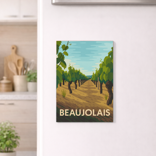Magnet Beaujolais - 68x45mm