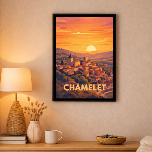 Affiche Chamelet