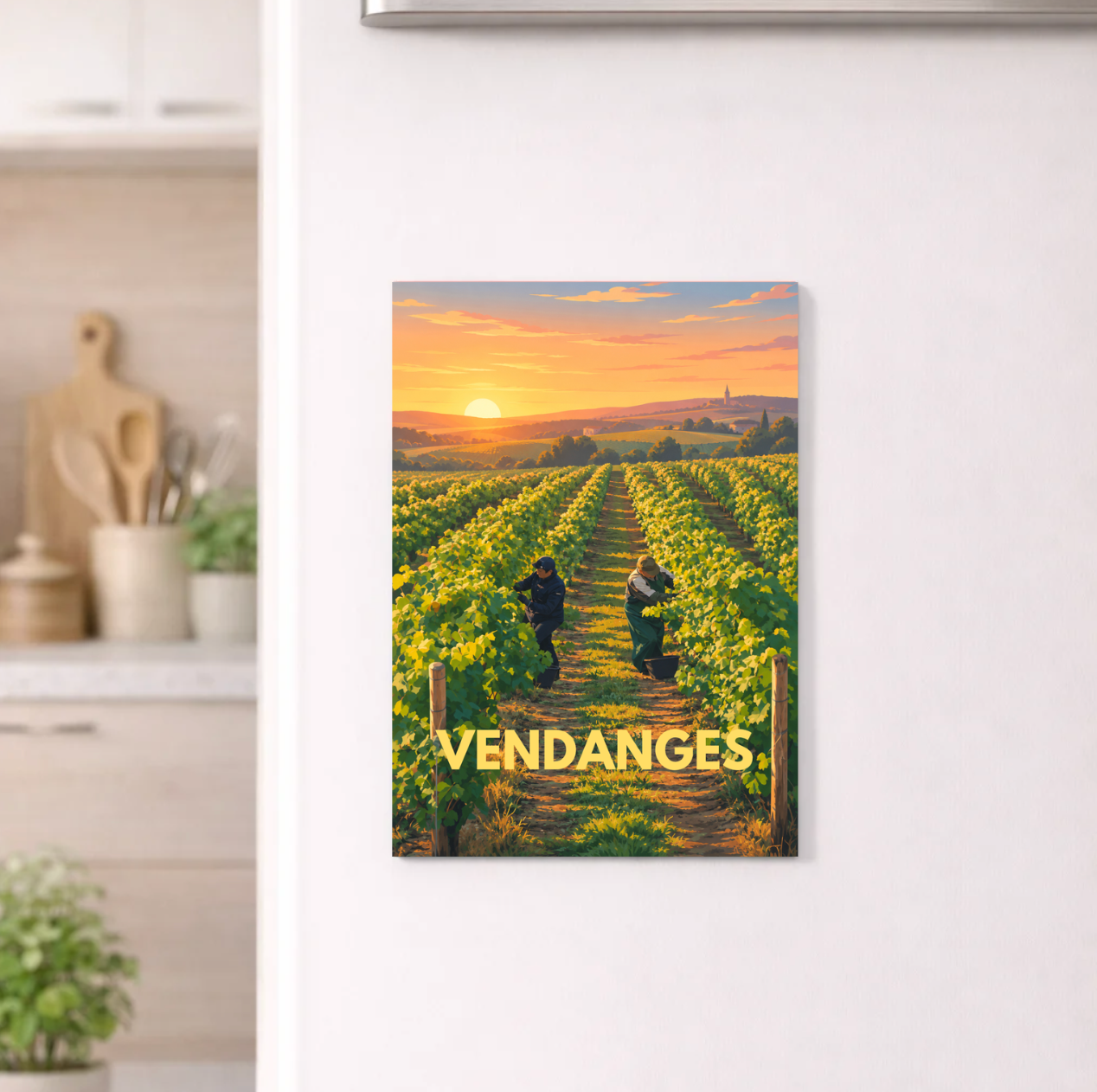 Magnet Vendanges - 68x45mm